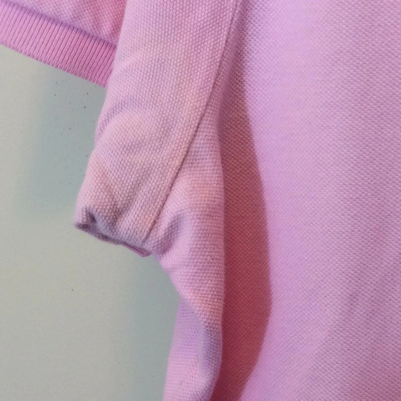 Polo by RL Custom Fit Pink Shirt Blue Pony Size L - Picture 7 of 9